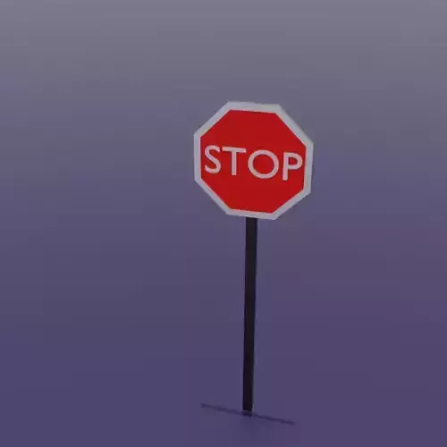 Stop Sign Model Stop Sign Model free 3D model | CGTrader