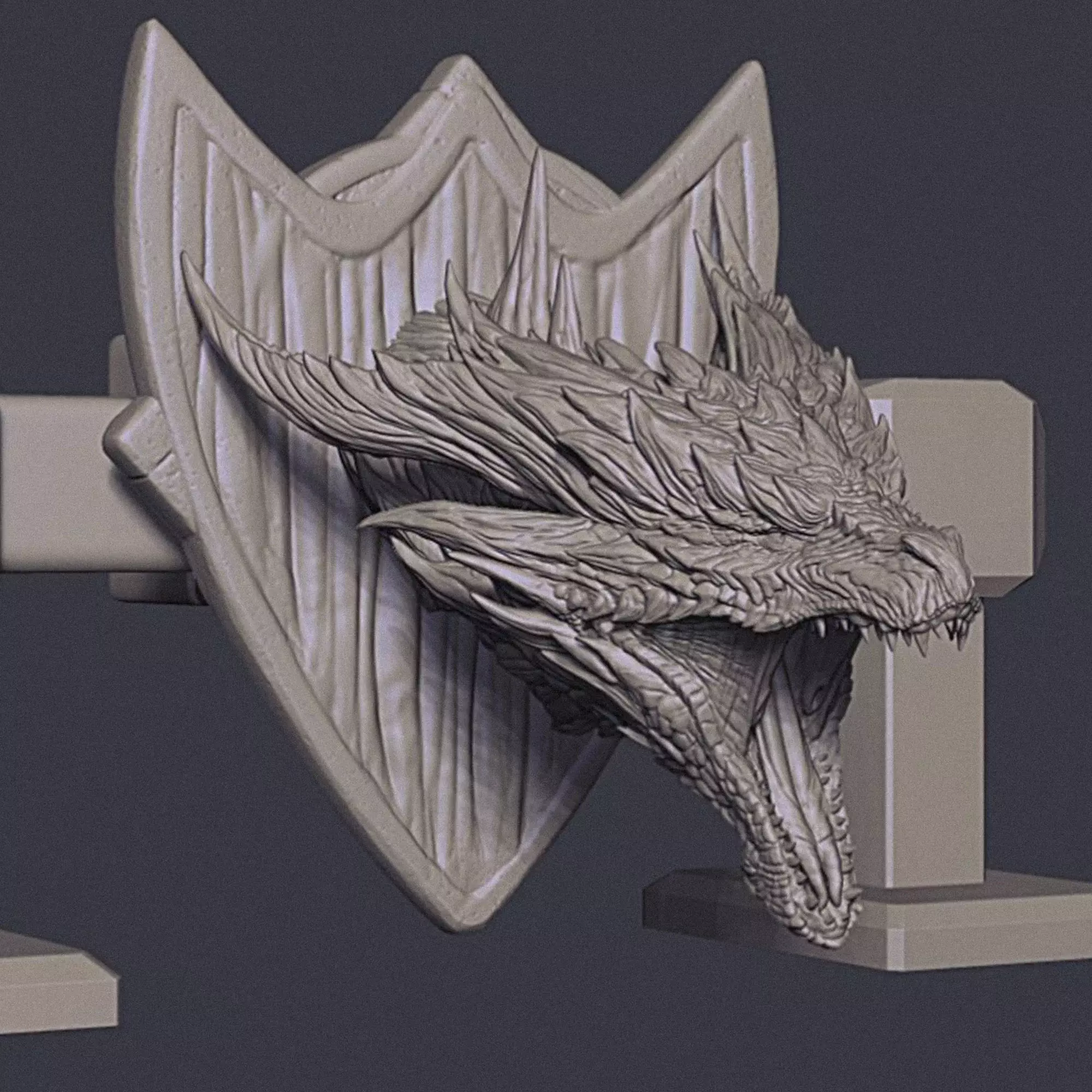 Safijiiva Bust 3D print model