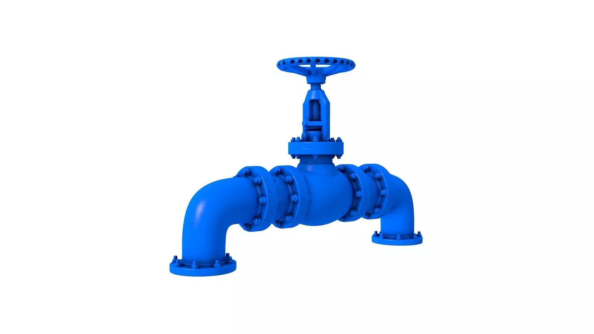 Industrial pipes - pipes 3D print model