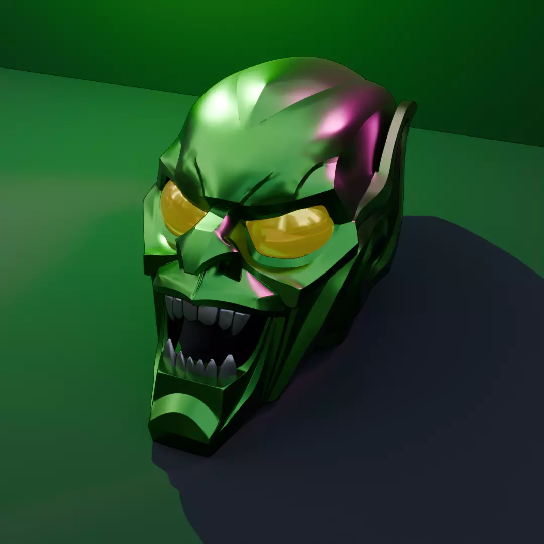 Green Goblin Mask - Spider-Man The Movie 2002 3D print model