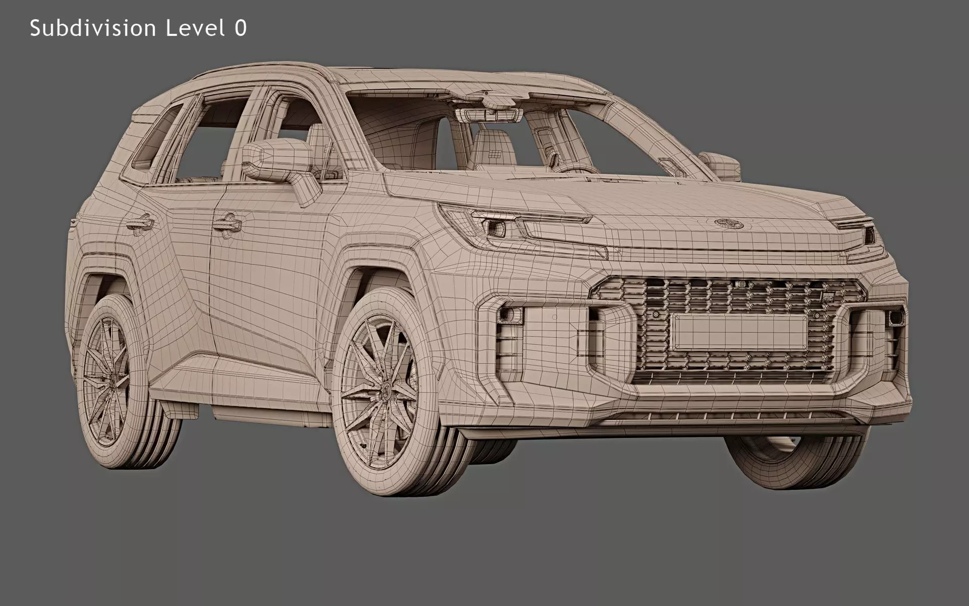 2026 Toyota RAV4 GR Sport 3D model | CGTrader