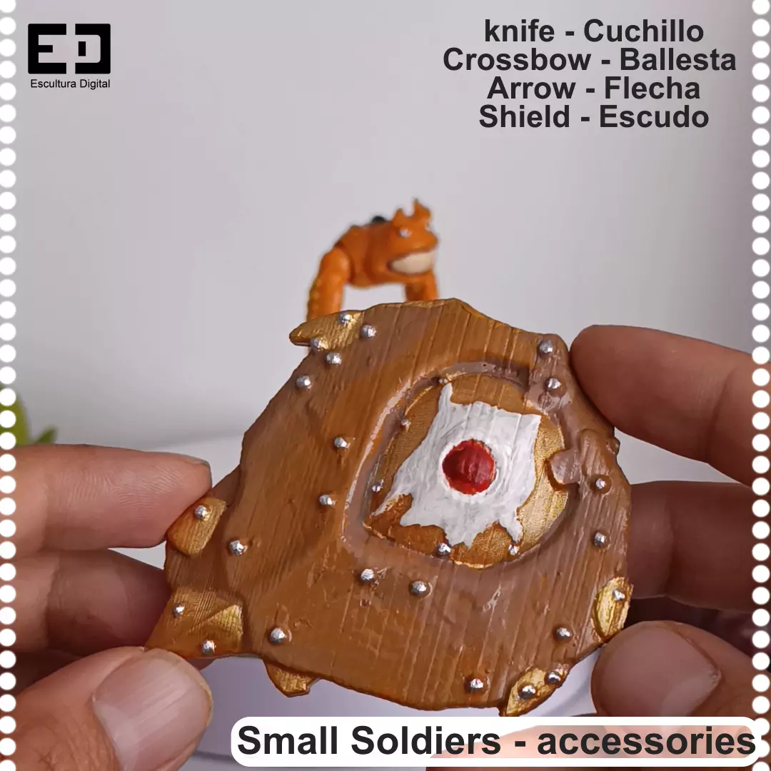 Small Soldiers - accessories 3D print model