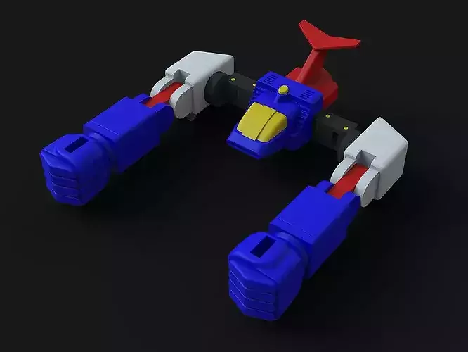 Vintage Voltes V robot bomber
