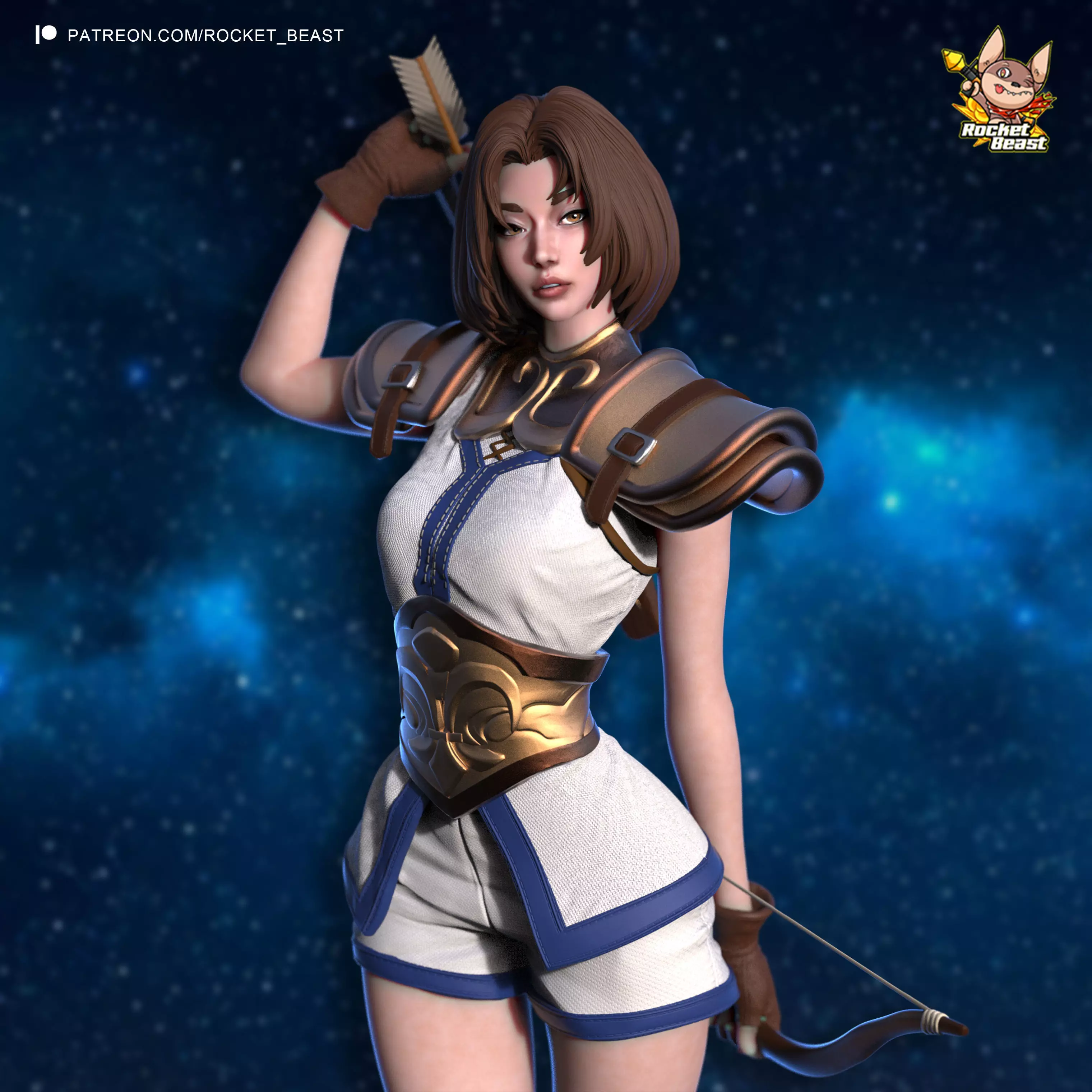 Shana The Legend of dragoon 3D print model