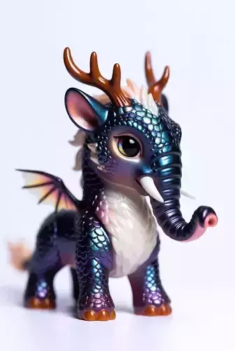 Animal Hybrid Fantasy Creature 3D