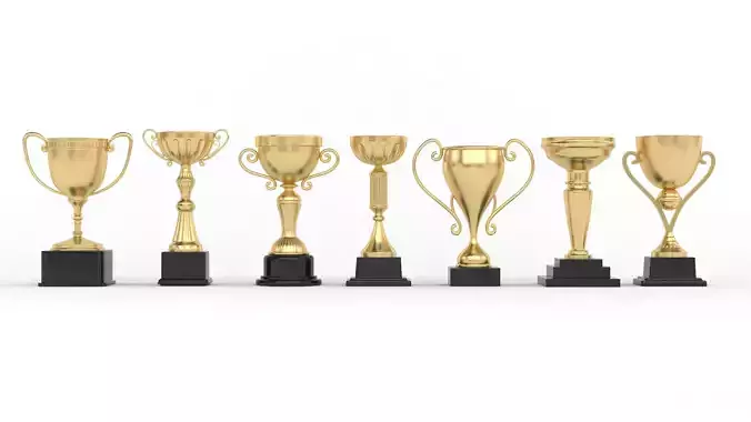  Trophy Cup Collection