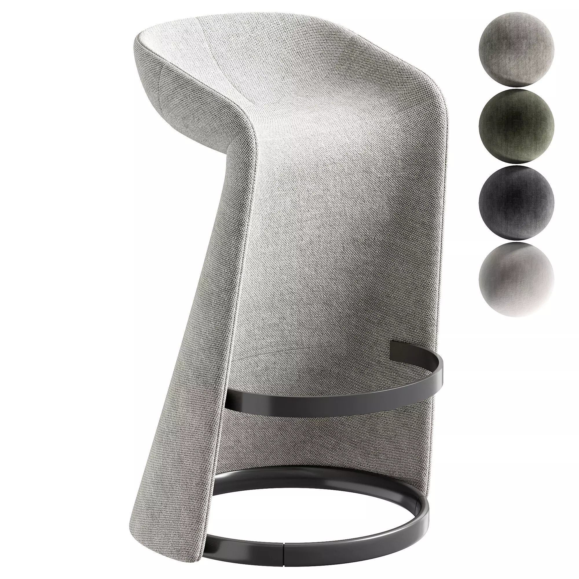 Giorgetti Skirt Chair 3D model