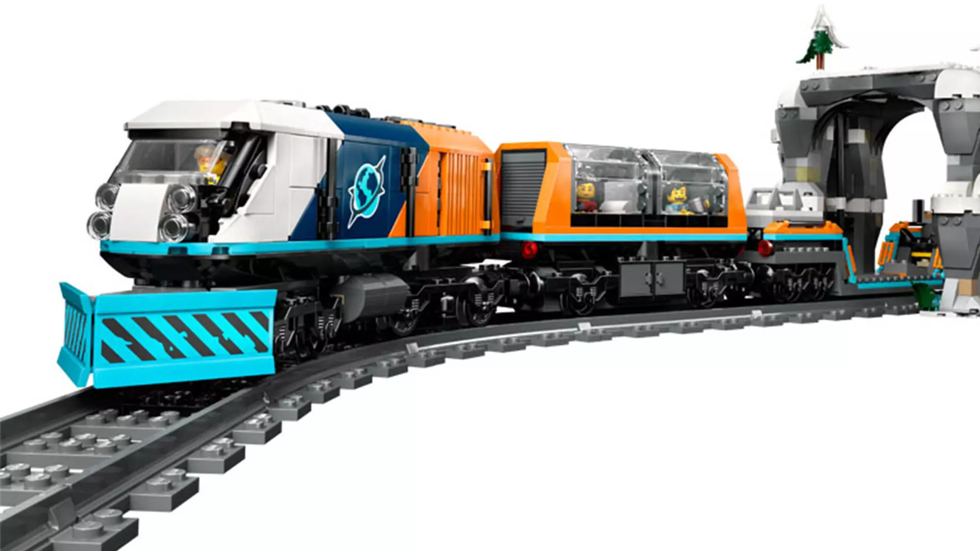 TwindBricks3D - 60470 Explorers Arctic Polar Express Train 3D print model