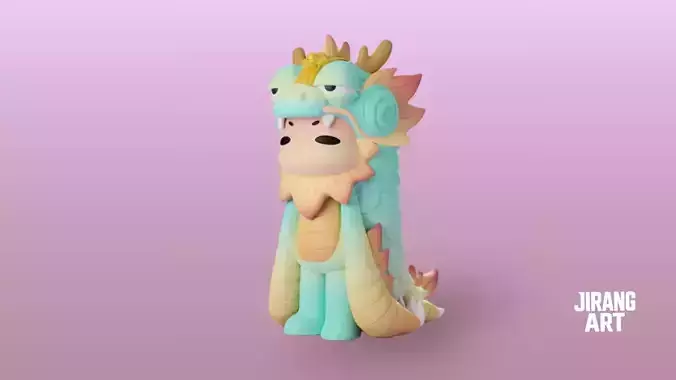 Dragon Year - Cute Dragon Boy 3D Printable Figure STL
