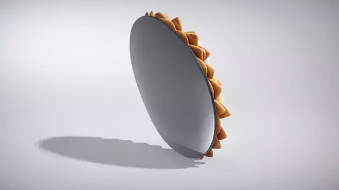 Colorful Mezze Platter Low-poly 3D model 3