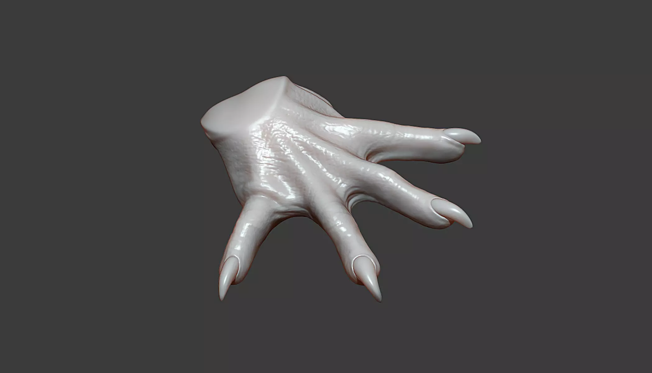 Rat Wrist Highpoly Sculpt 3D model