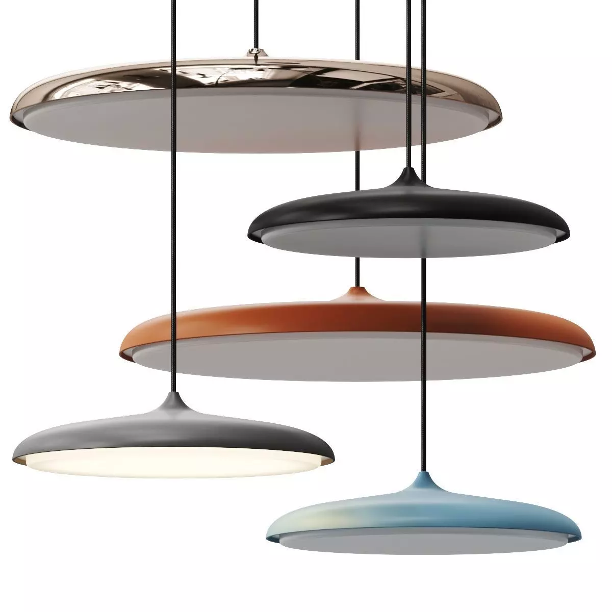 Docos Macaron Pendant Lamp 3D model