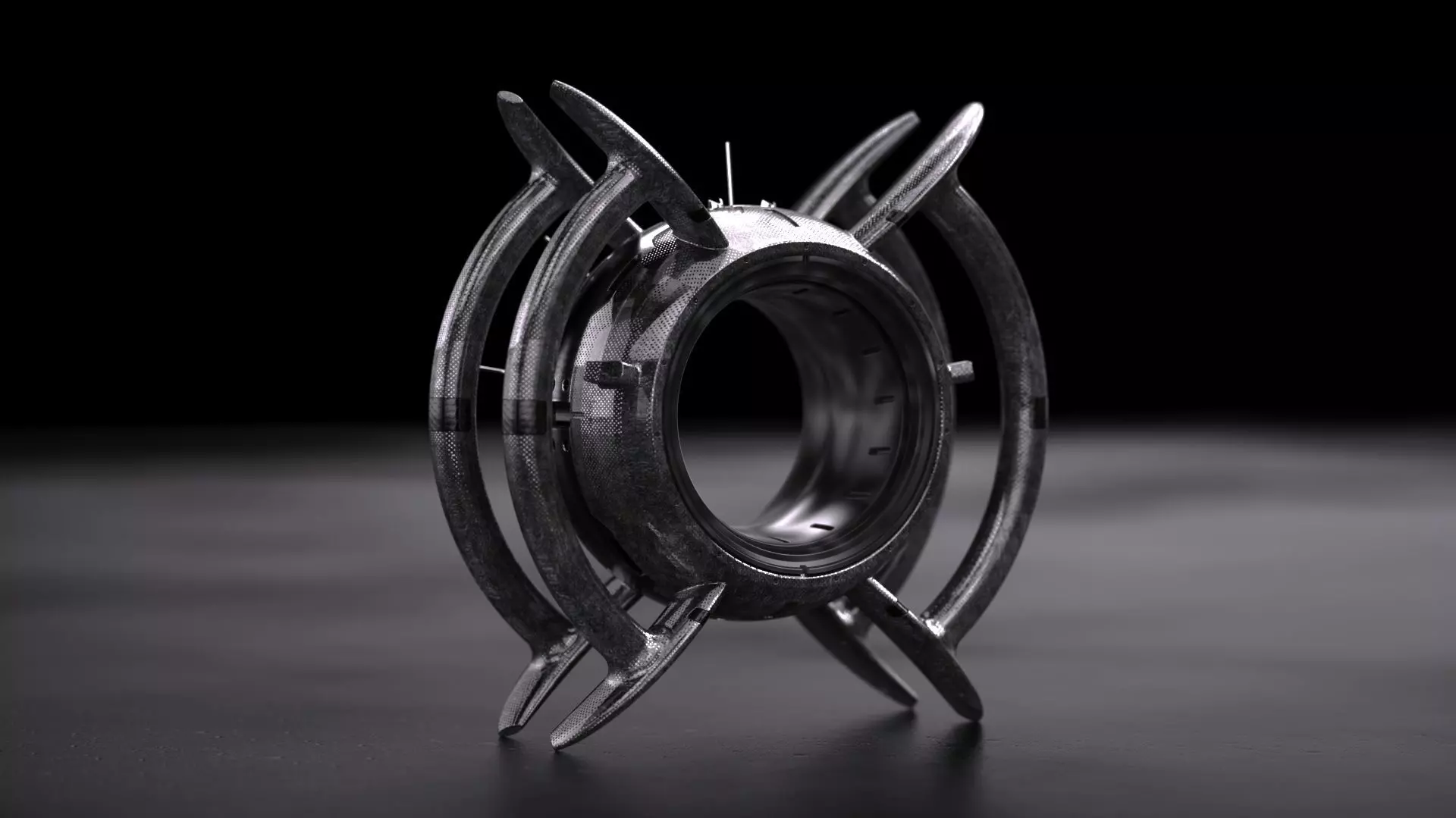 Dropship drone droid robotic star spacecraft 3D model