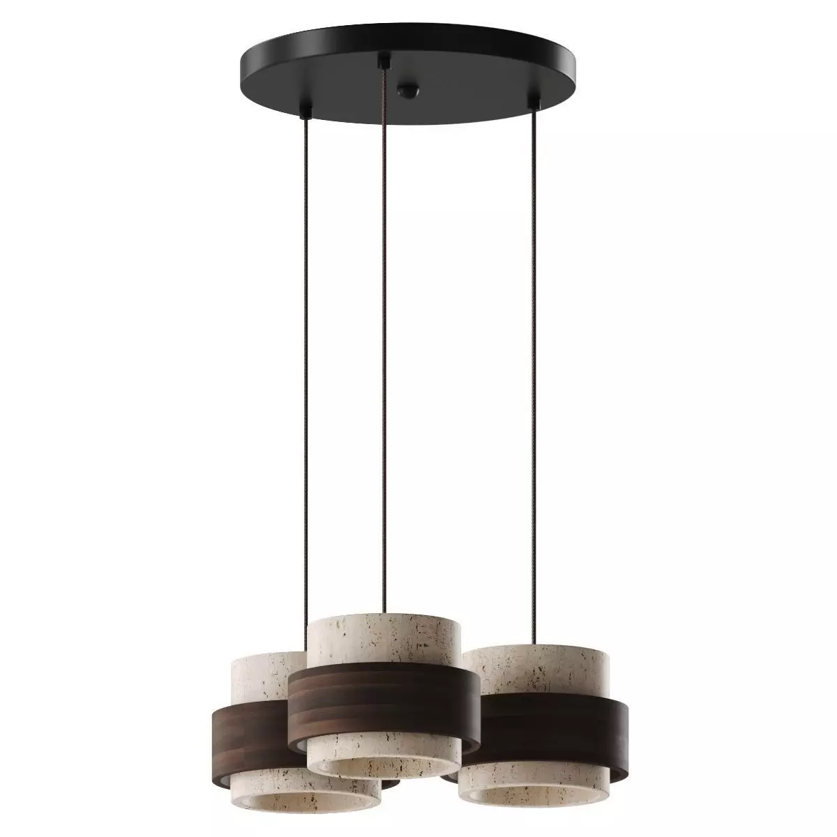 Docos Cole Travertine Pendant Lamp 3D model