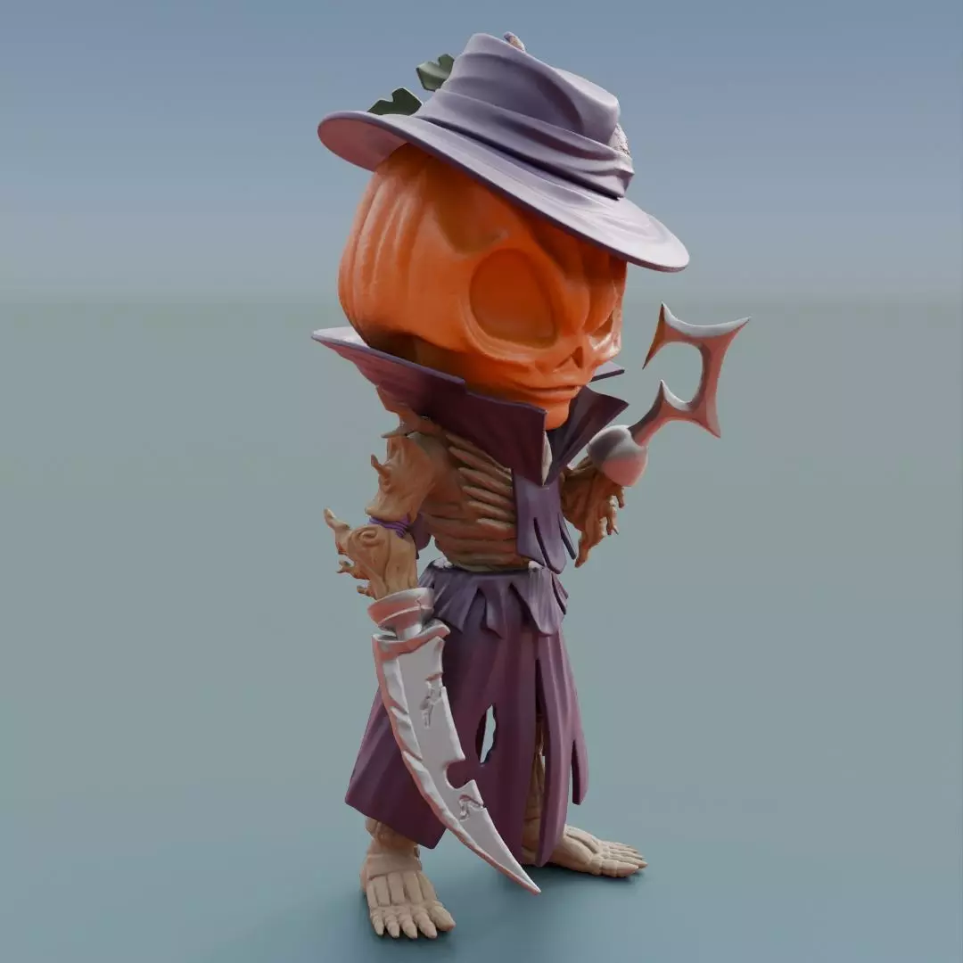 Punkie Blade Puppet Master Statue Fan Art 3D print model