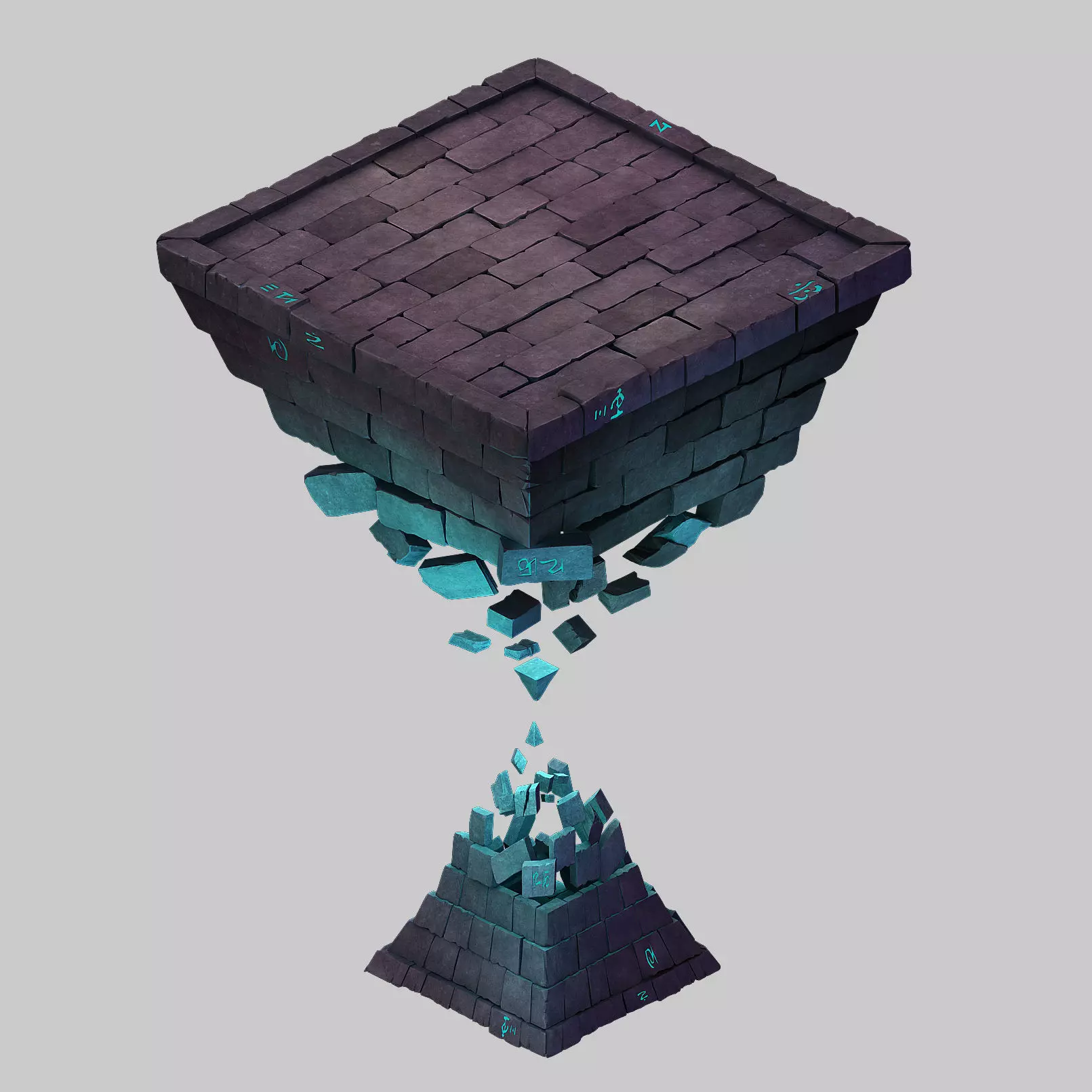 Titan Temple - Shitai 05 3D model