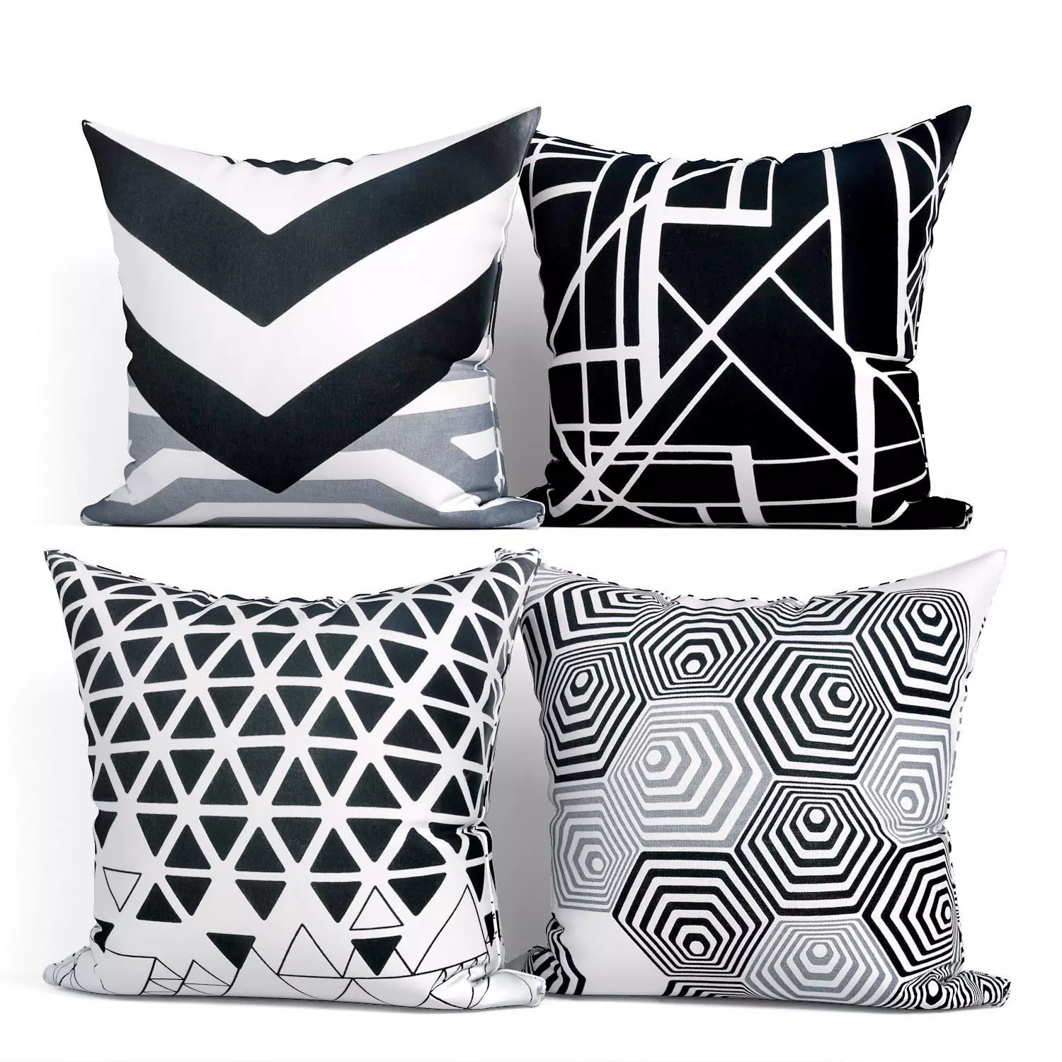 Decorative pillows set 220 Phantoscope 3D model