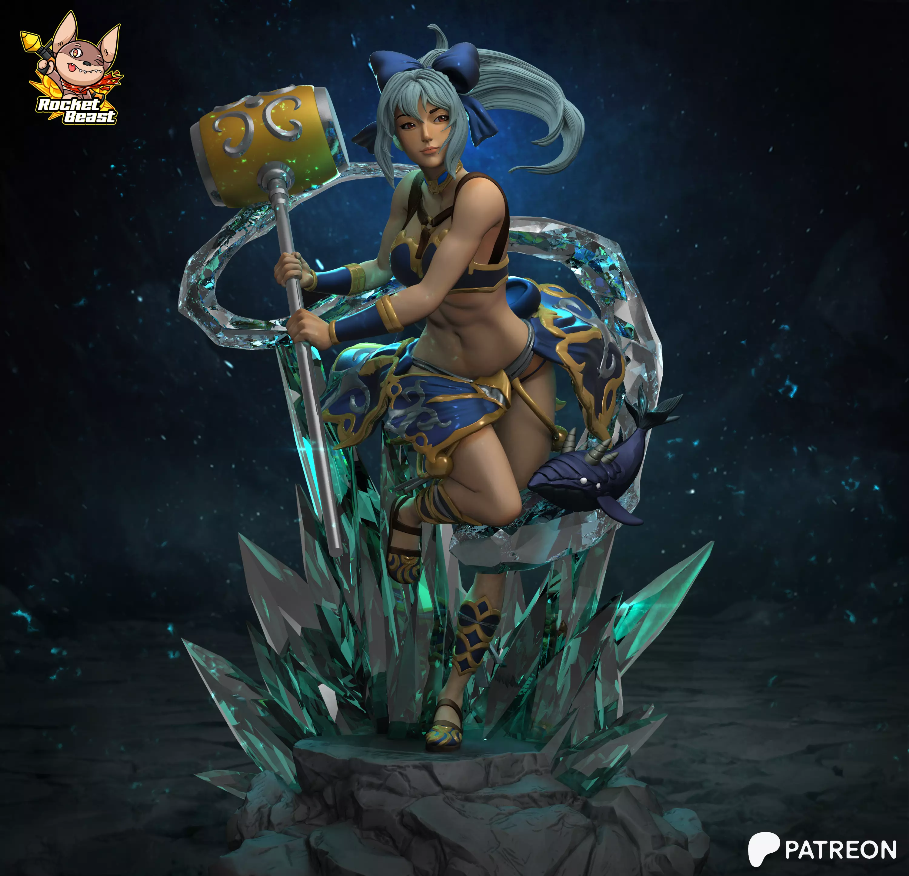 Meru The Legend of dragoon 3D print model