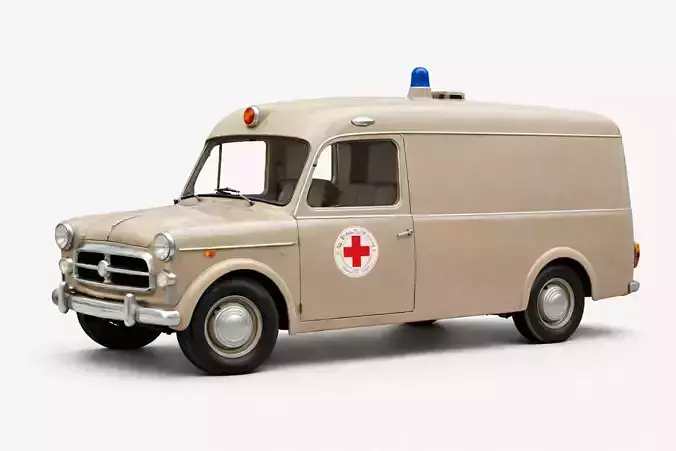 1950 Vintage Ambulance Classic Emergency Response Vehicle