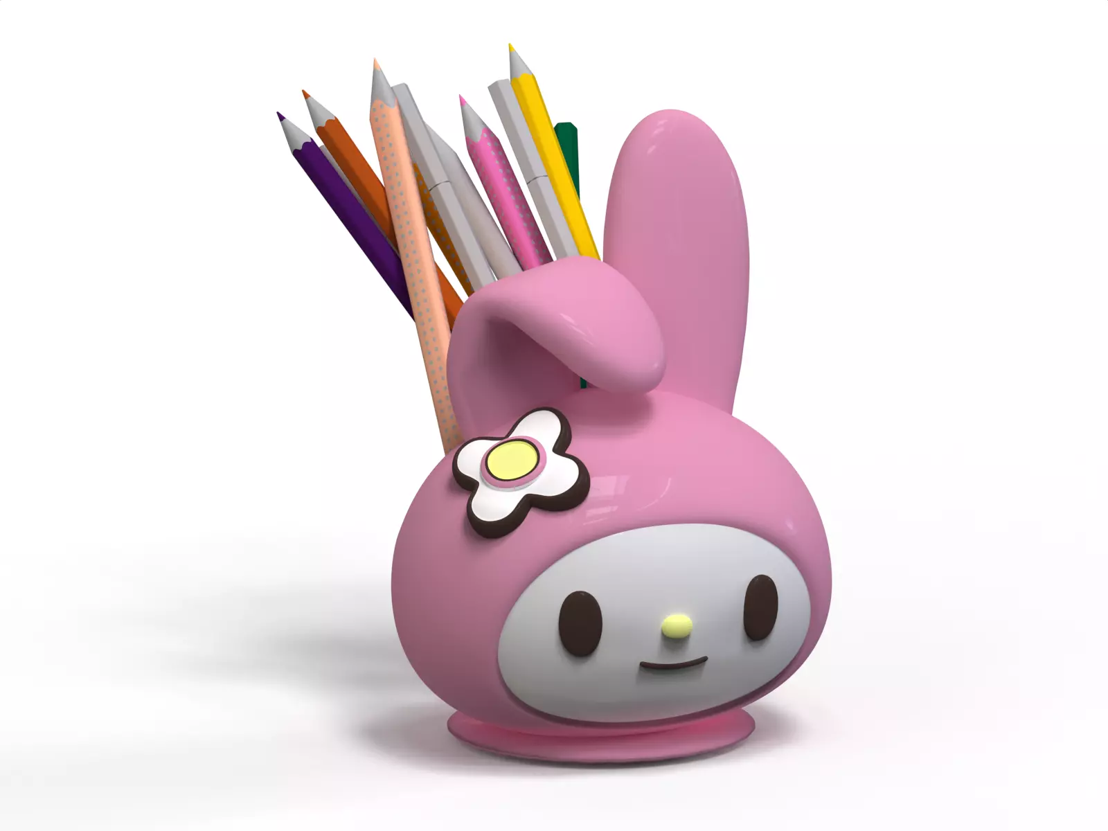 My Melody Kawaii Desk Organizer 3D print model