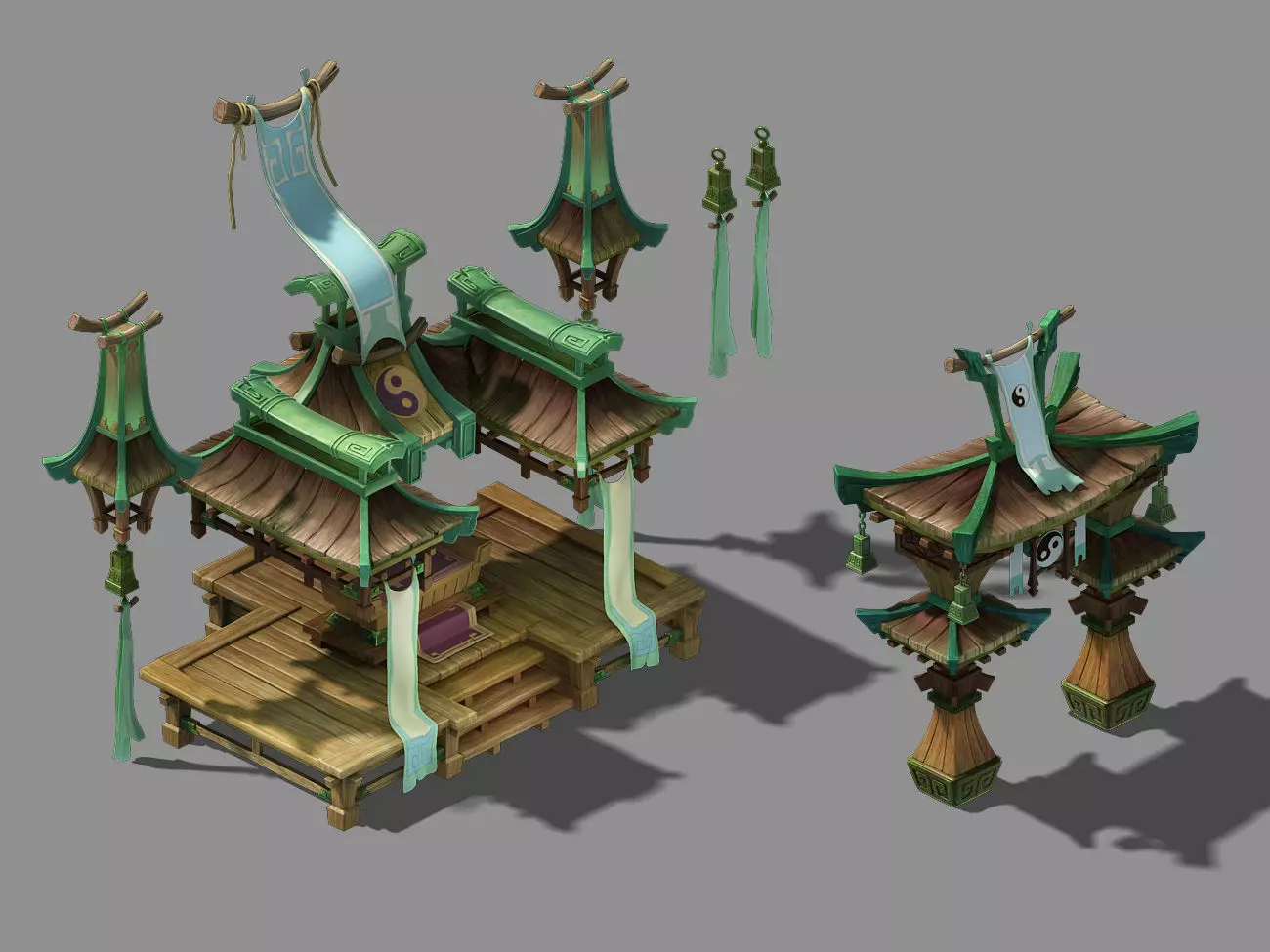 Metaphysics - Daoist - Taigonggong 3D model