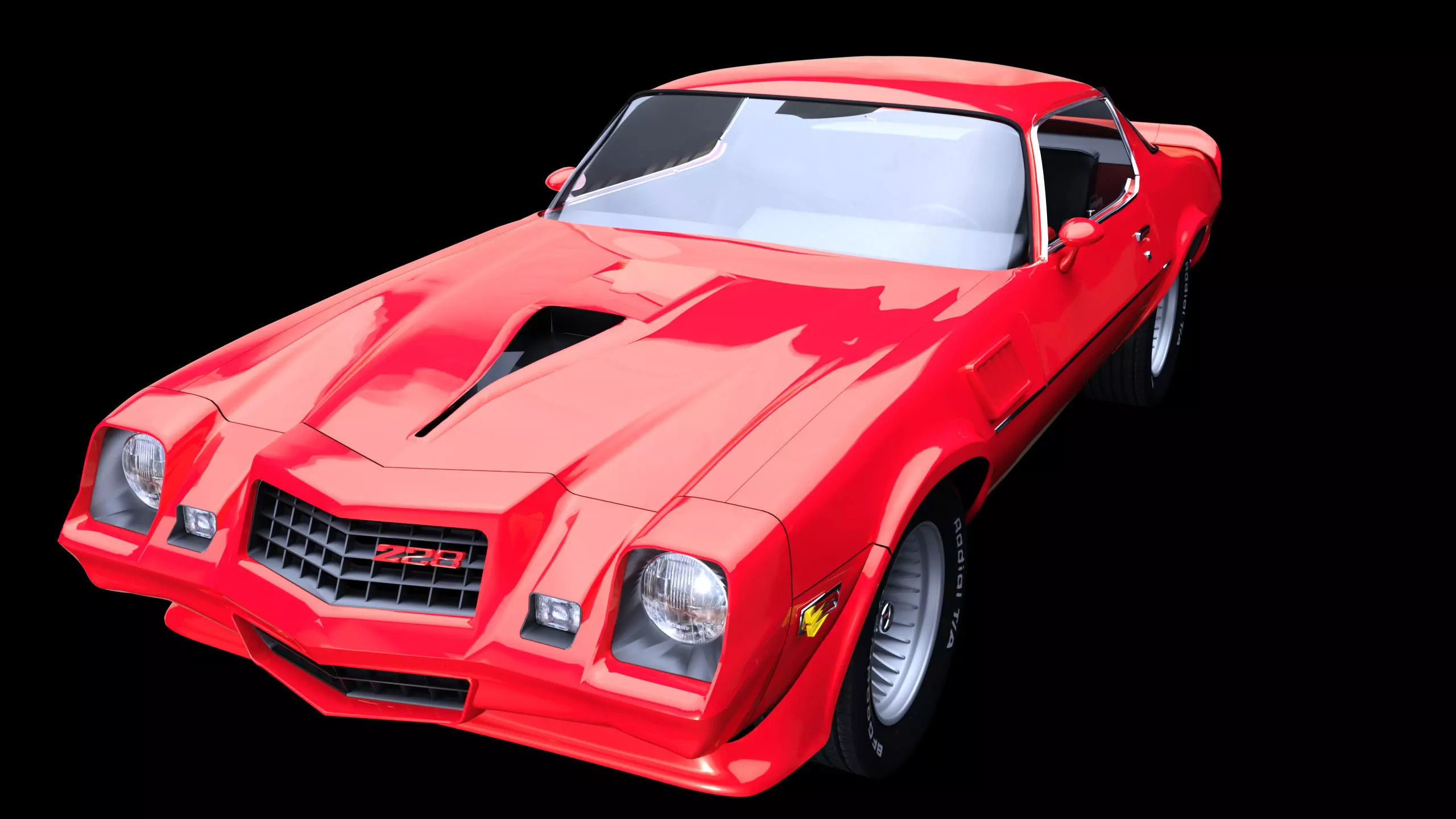 Chevrolet Camaro Z28 The American Roar 3D print model