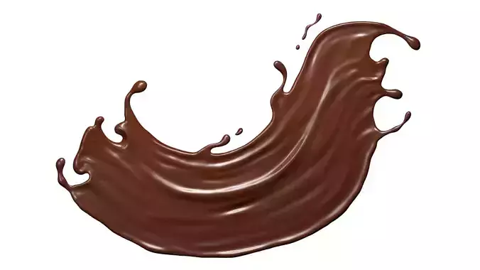 Chocolate Liquid Splash 007