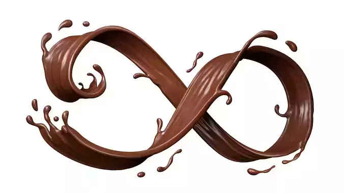 Chocolate Liquid Splash 010