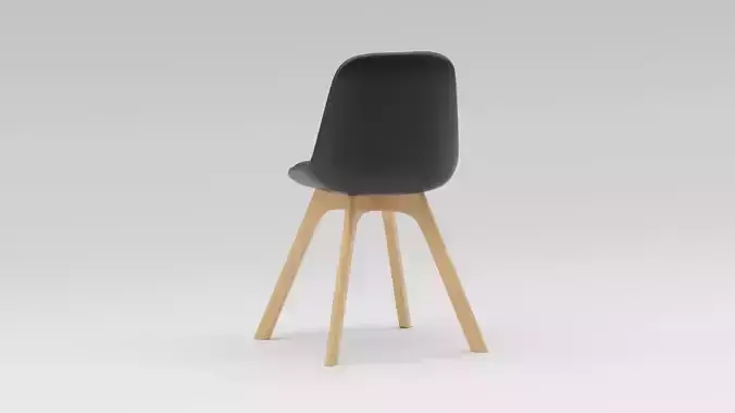Modern Chair 3D model 4