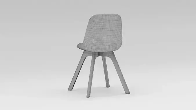 Modern Chair 3D model 7