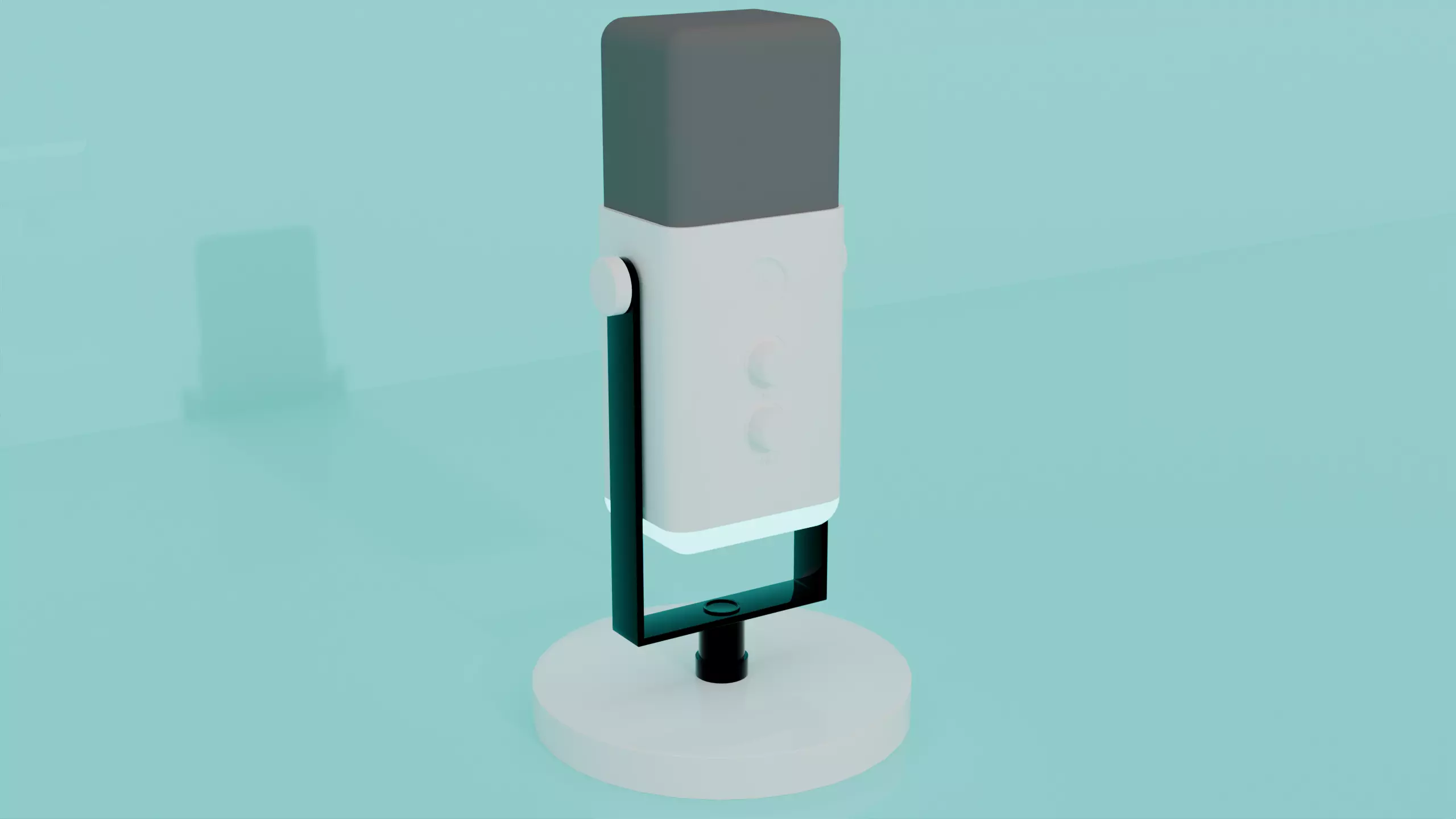 3D Microphone Model Low-poly 3D model