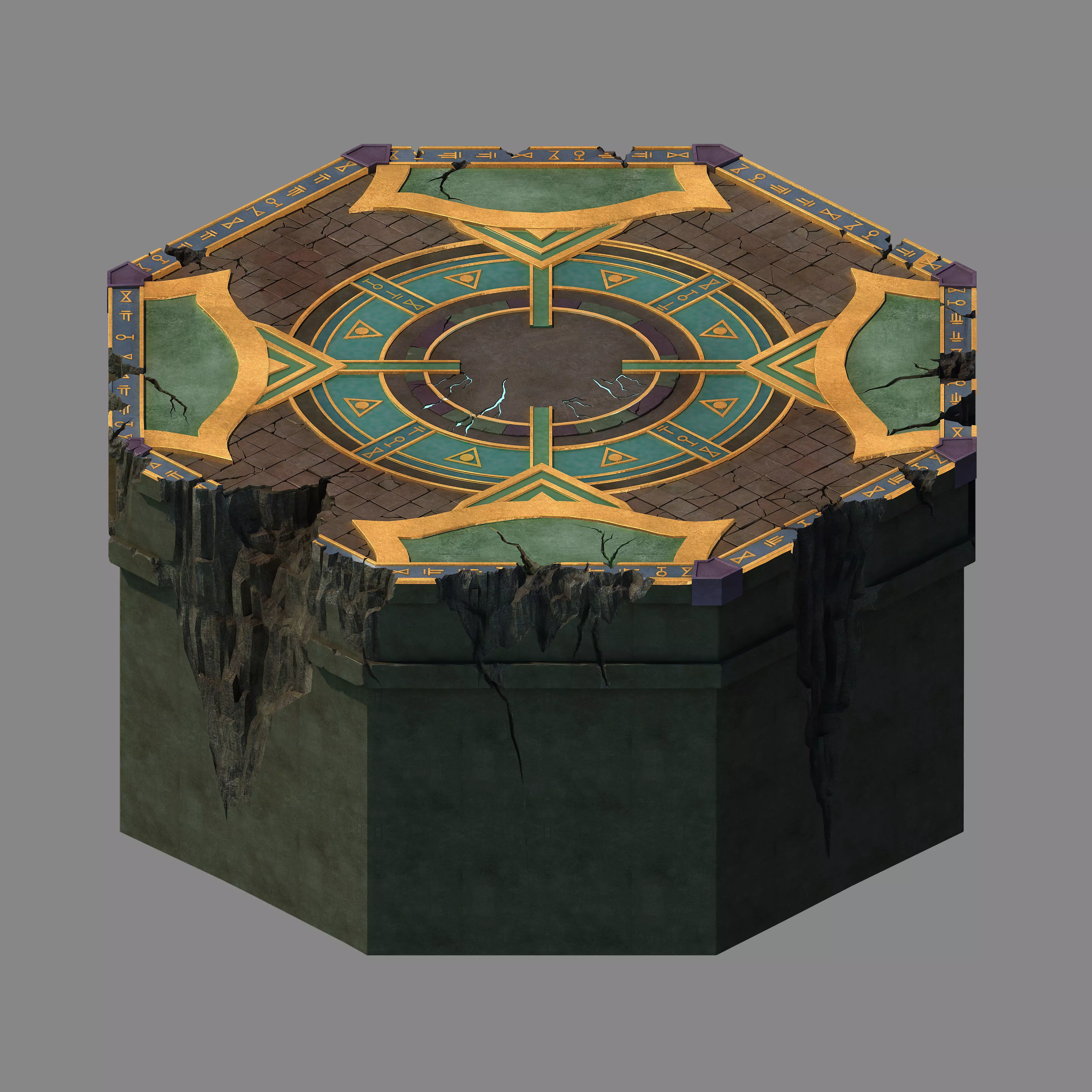 Funeral Place - Central Shitai 01 3D model