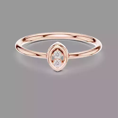 Light Diamond Ring