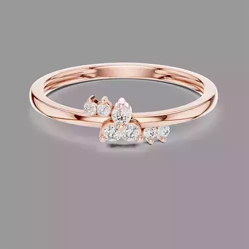 Light Diamond Ring