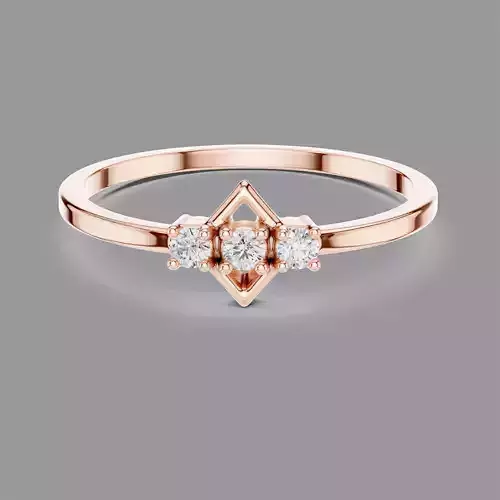 Light Diamond Ring