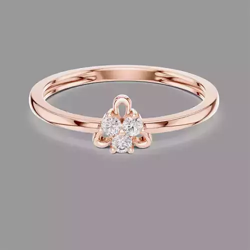 Light Diamond Ring