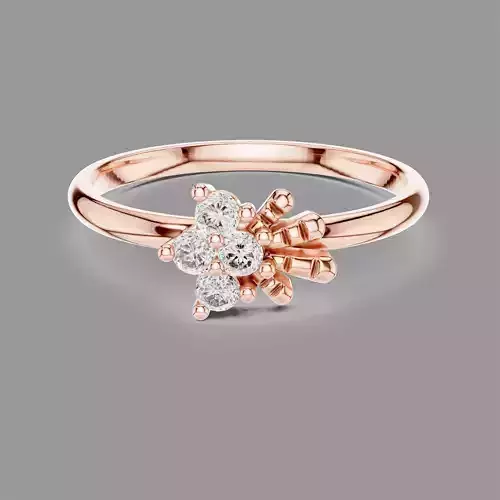 Light Diamond Ring