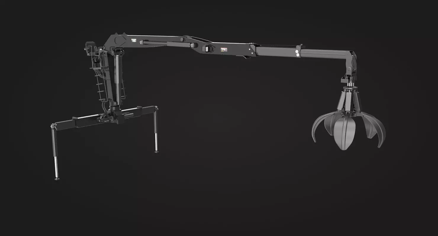 Grab Crane 3D model