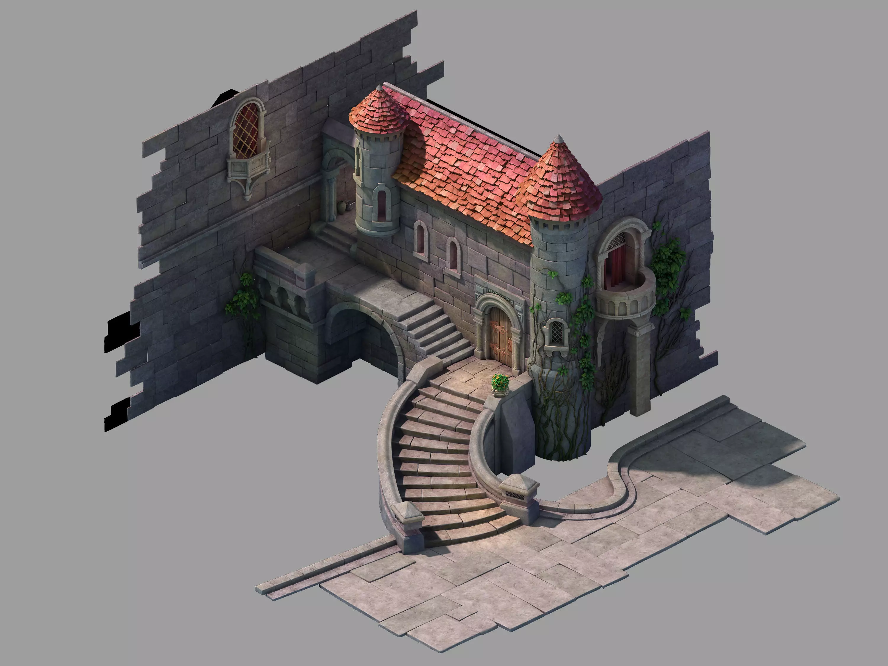 Snow White - Residence 03 3D model