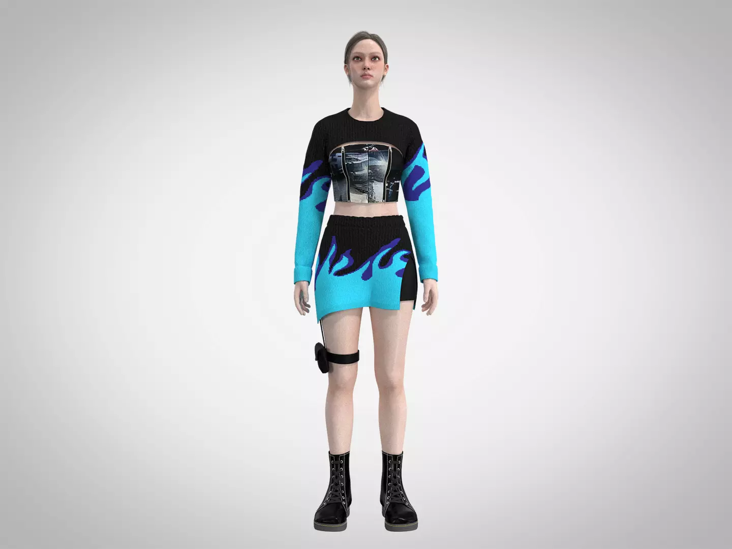aespa Savage Outfit Pack | CGTrader