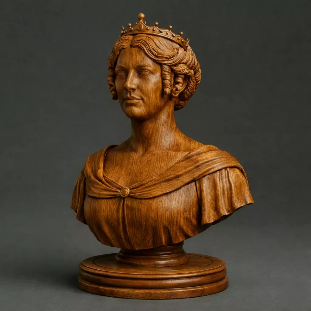French Empress Josephine Chess Piece 3D print model