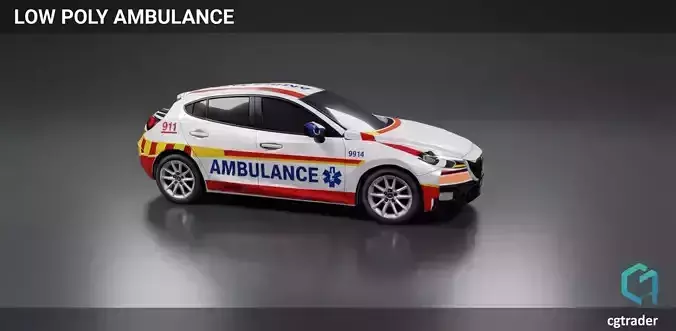 Modern Hatchback Ambulance