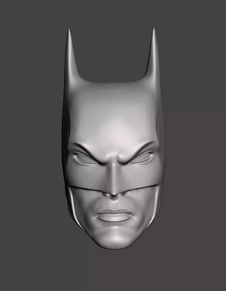 Batman head sculpt headsculpt norm breyfogle 3D print model
