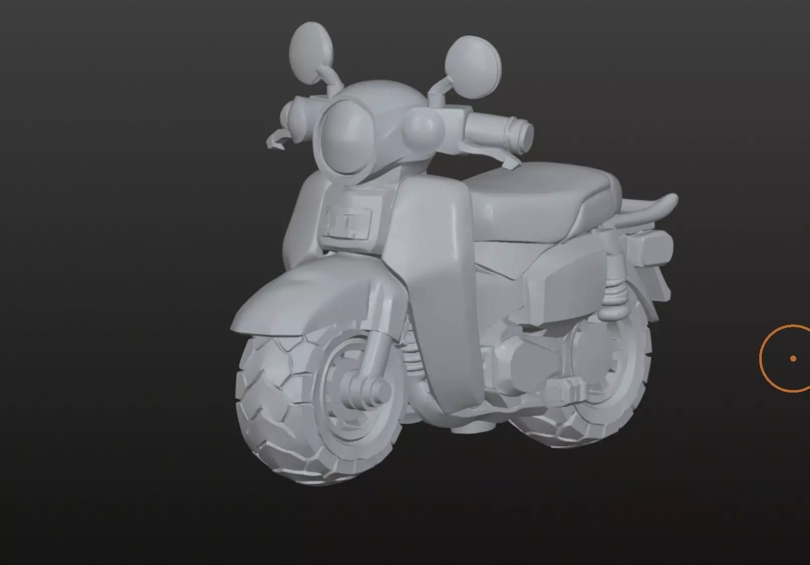 Super cube sparated 3D model
