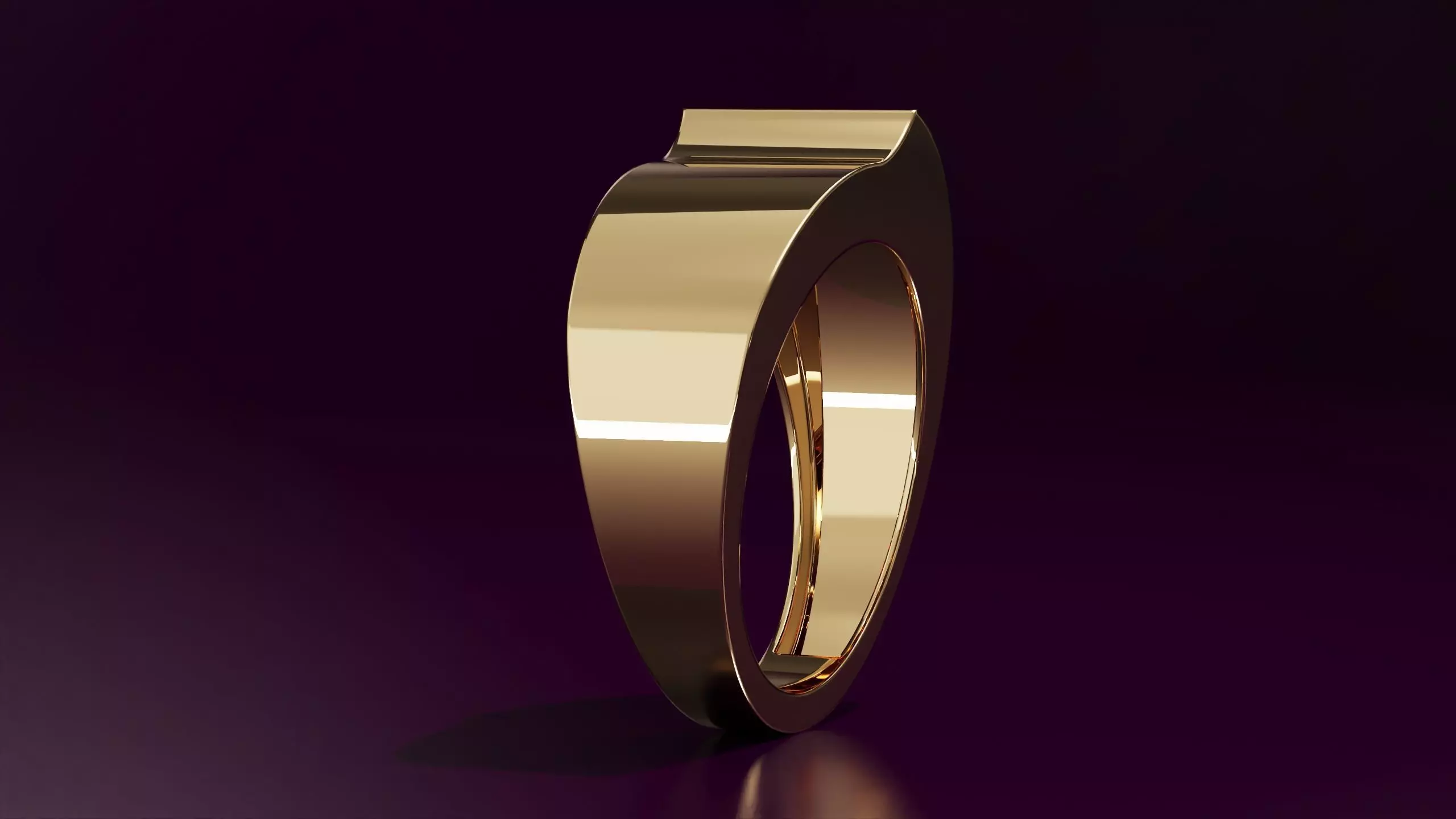 free form ring N68 54EU SIZE Free 3D print model