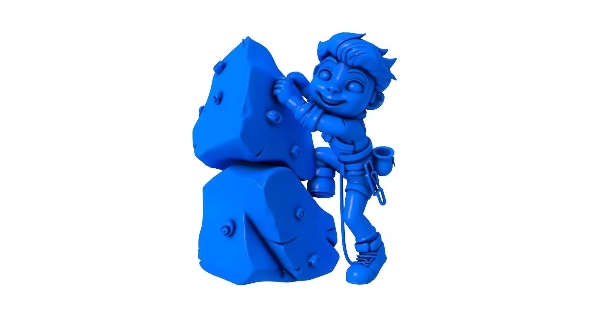 Cartoon climber - climber 3d 3D print model