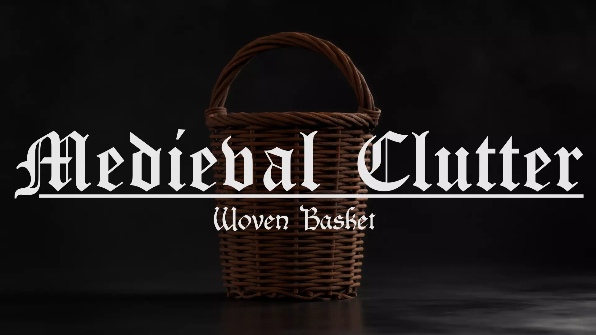 Woven Baskets 3D model