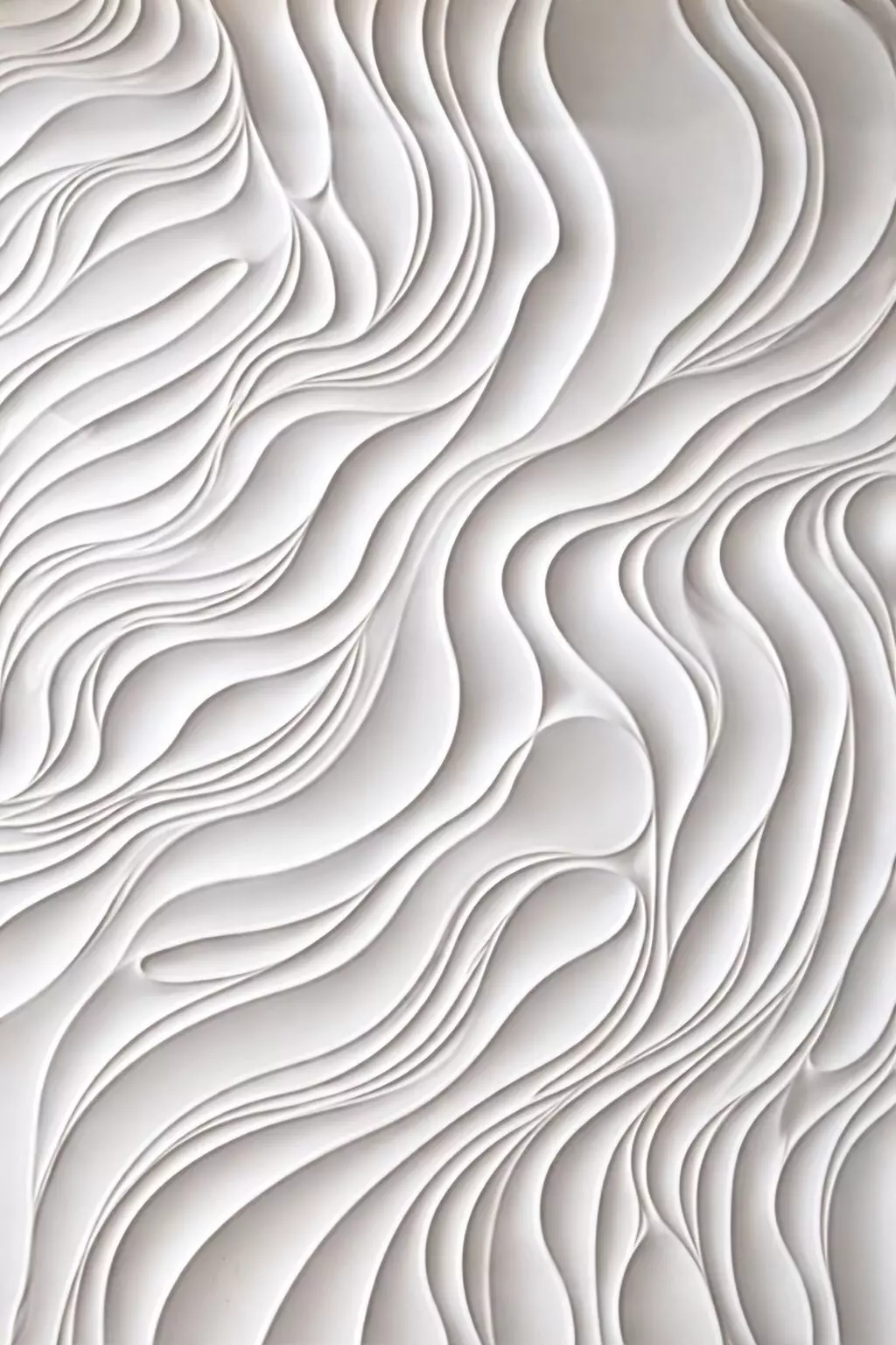 wall decor wave 3D model