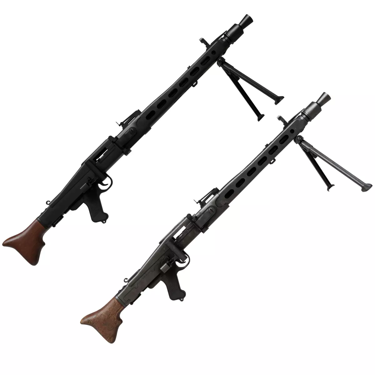 MG3 Machine Gun Low-poly 3D model