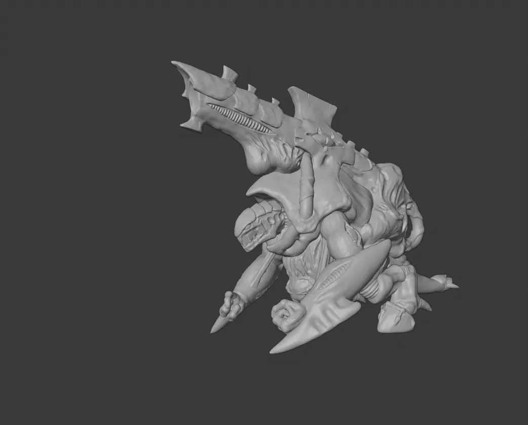 Bio Artillery Bug 3D print model
